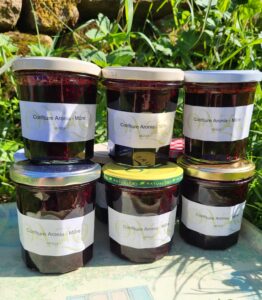 Confiture d'aronia mûre